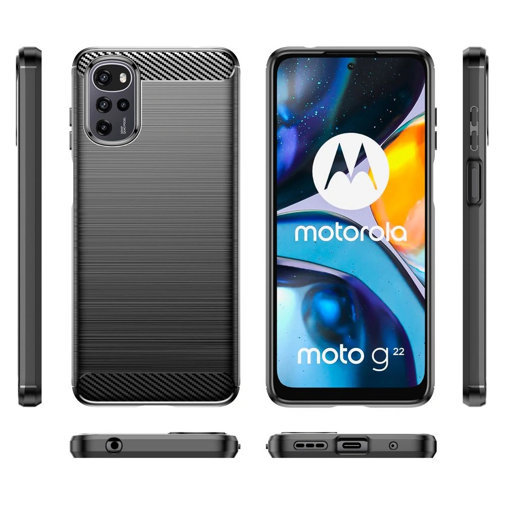 Wholesale Tech-Protect TPUCarbon Motorola Moto G22 Black - THP972BLK - {ean13} - Hurt