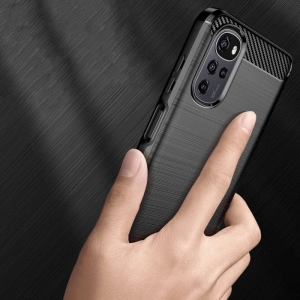 Hurtownia GSM - Case Tech-Protect TPUCarbon Motorola Moto G22 Schwarz - THP972BLK - {ean13} - Hurt