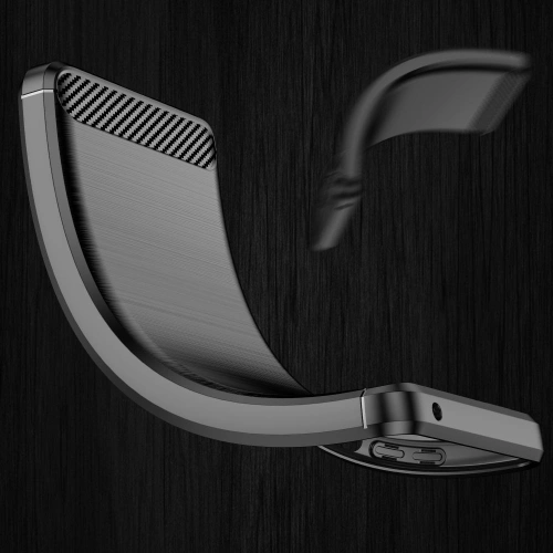 Etui Tech-Protect TPUCarbon Motorola Moto G22 Black