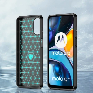 Hurtownia GSM - Case Tech-Protect TPUCarbon Motorola Moto G22 Schwarz - THP972BLK - {ean13} - Hurt