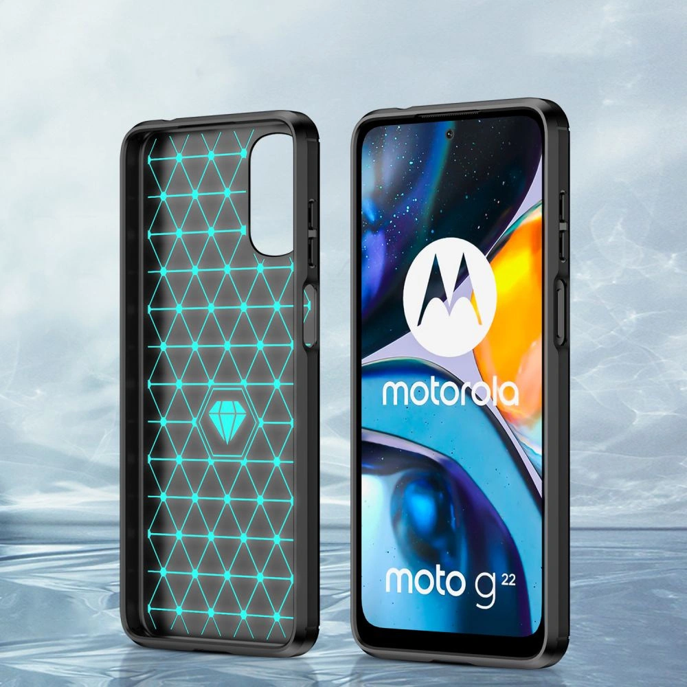 Wholesale Tech-Protect TPUCarbon Motorola Moto G22 Black - THP972BLK - {ean13} - Hurt