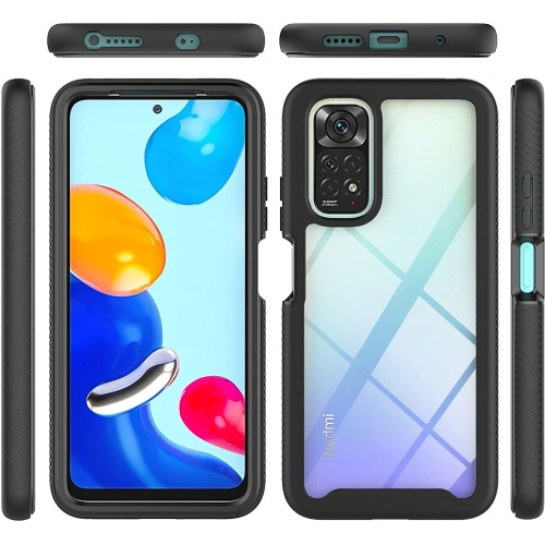 Etui Tech-Protect Defense360 Redmi Note 11/11S Black