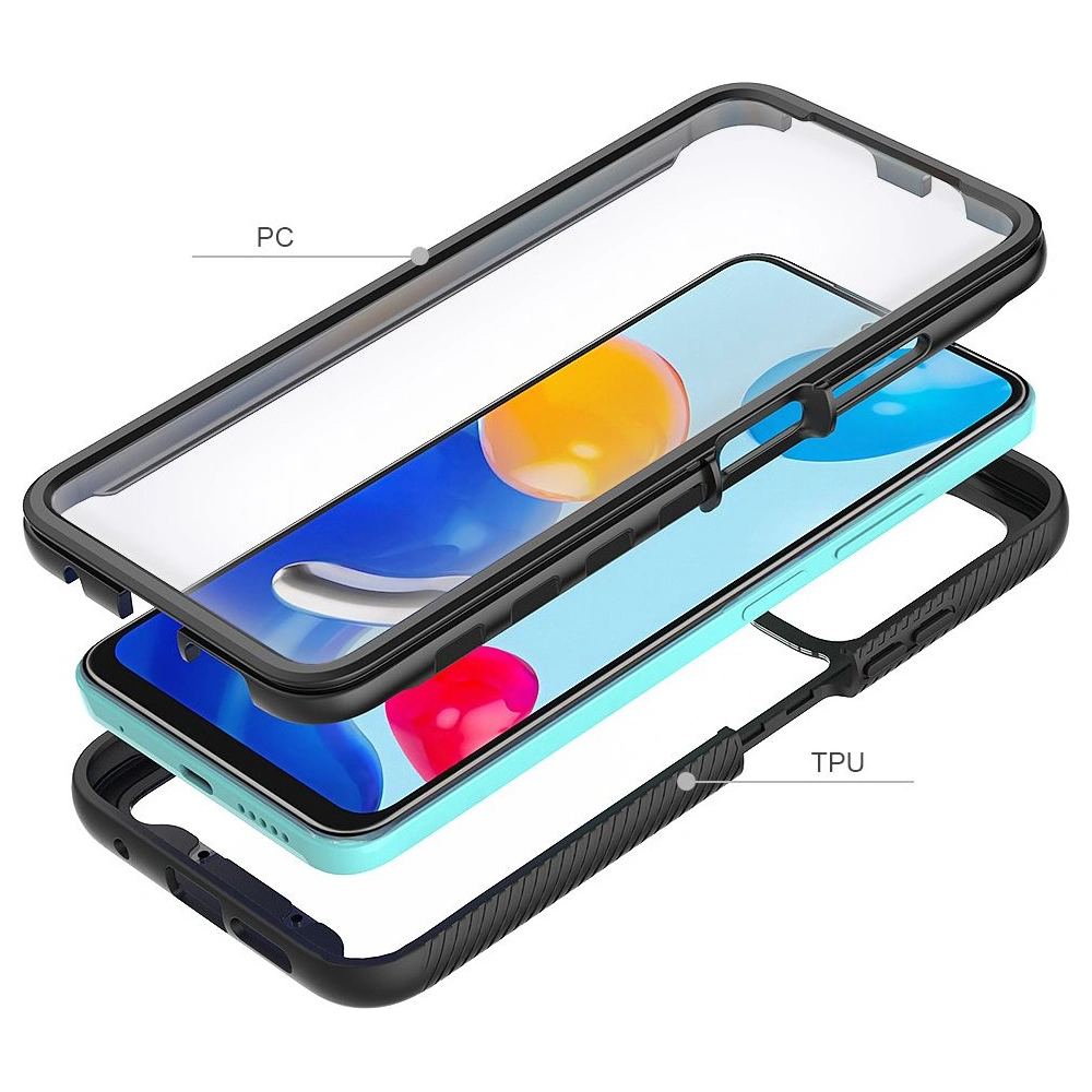 Hurtownia GSM - Etui Tech-Protect Defense360 Redmi Note 11/11S černé - THP973BLK - {ean13} - Hurt