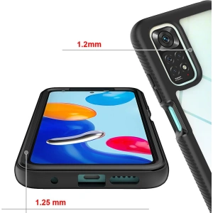 Hurtownia GSM - Etui Tech-Protect Defense360 Redmi Note 11/11S černé - THP973BLK - {ean13} - Hurt