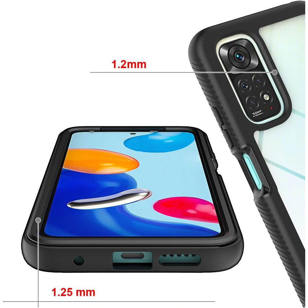 Hurtownia GSM - Etui Tech-Protect Defense360 Redmi Note 11/11S černé - THP973BLK - {ean13} - Hurt