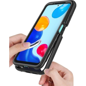 Hurtownia GSM - Etui Tech-Protect Defense360 Redmi Note 11/11S černé - THP973BLK - {ean13} - Hurt