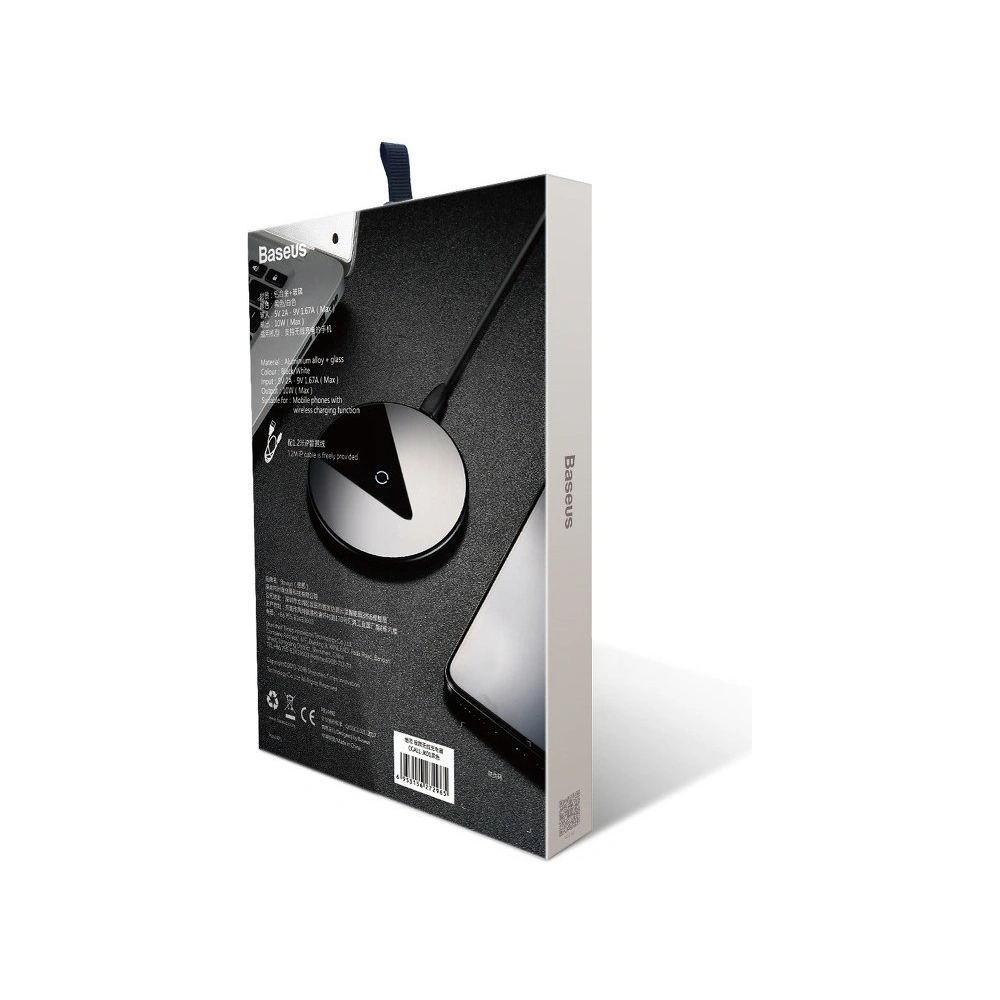 Hurtownia GSM - Bezdrátová indukční nabíječka Baseus Simple 10W Lightning (černá) - BSU3223BLK - {ean13} - Hurt