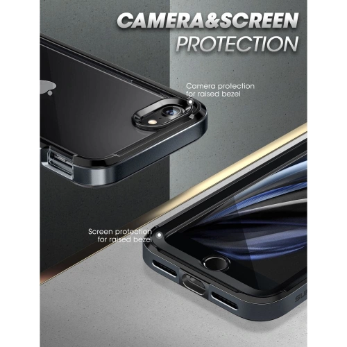 Etui Supcase UB Edge Pro Apple iPhone SE 2022/SE 2020/8/7 Black