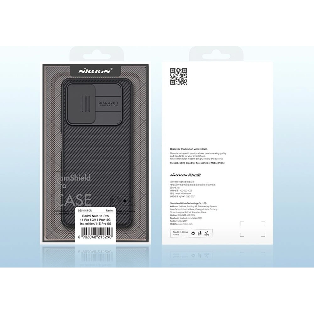 Hurtownia GSM - Etui Nillkin Camshield Pro Redmi Note 11 Pro LTE/5G Černé - NLK351BLK - {ean13} - Hurt