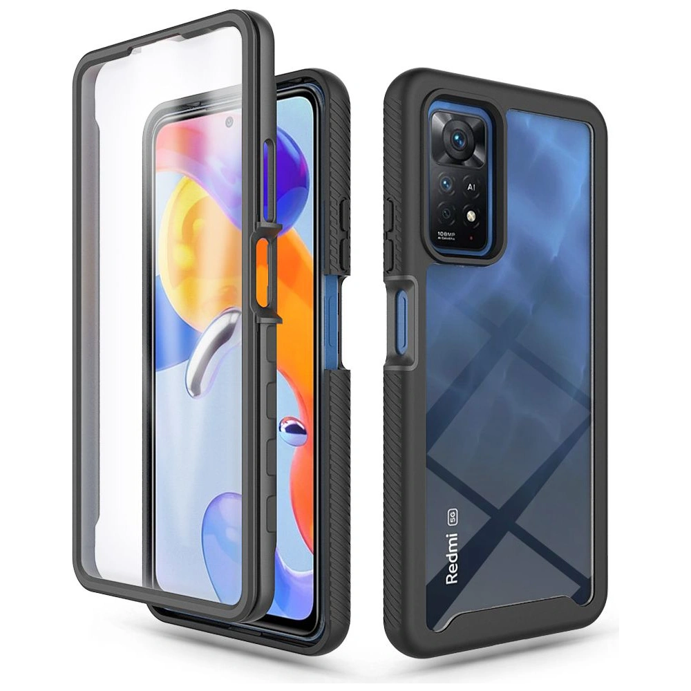 Hurtownia GSM - Etui Tech-Protect Defense360 Redmi Note 11 Pro LTE/5G černé - THP976BLK - {ean13} - Hurt
