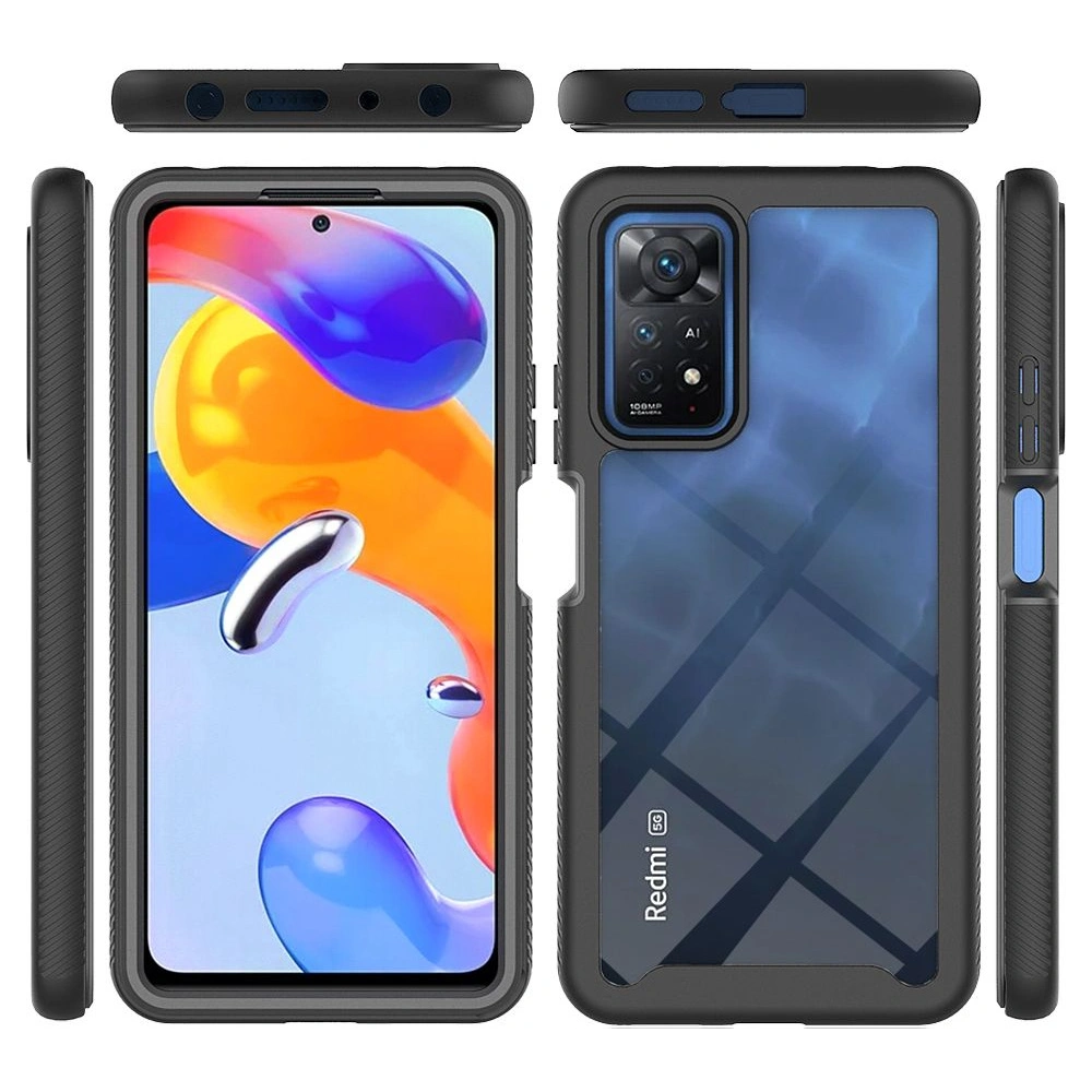 Hurtownia GSM - Etui Tech-Protect Defense360 Redmi Note 11 Pro LTE/5G černé - THP976BLK - {ean13} - Hurt