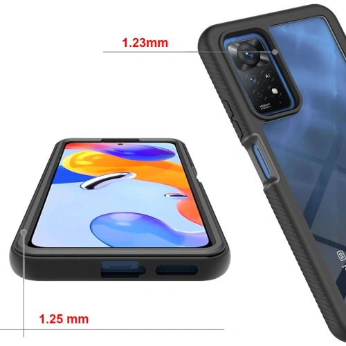 Etui Tech-Protect Defense360 Redmi Note 11 Pro LTE/5G Black