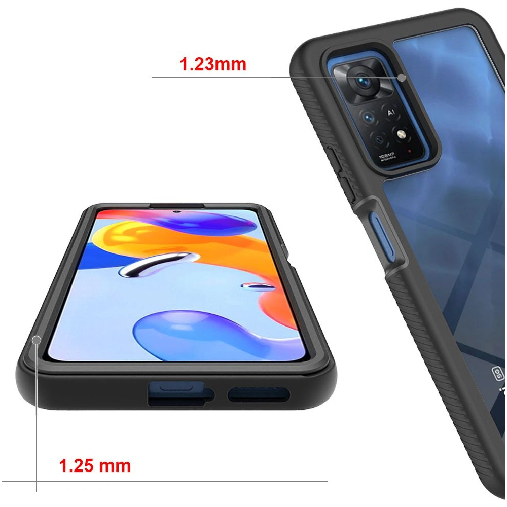 Hurtownia GSM - Etui Tech-Protect Defense360 Redmi Note 11 Pro LTE/5G černé - THP976BLK - {ean13} - Hurt