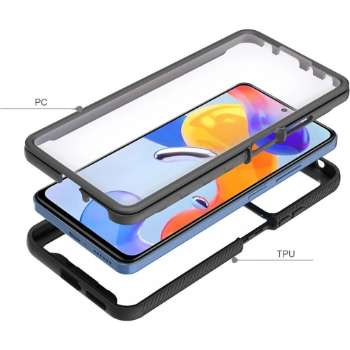 Etui Tech-Protect Defense360 Redmi Note 11 Pro LTE/5G Black