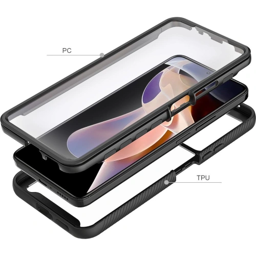 Etui Tech-Protect Defense360 Redmi Note 11 Pro+ Plus 5G Black