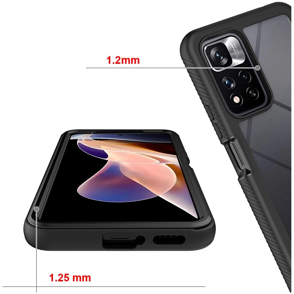 Hurtownia GSM - Etui Tech-Protect Defense360 Redmi Note 11 Pro+ Plus 5G černé - THP977BLK - {ean13} - Hurt