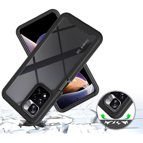 Etui Tech-Protect Defense360 Redmi Note 11 Pro+ Plus 5G Black