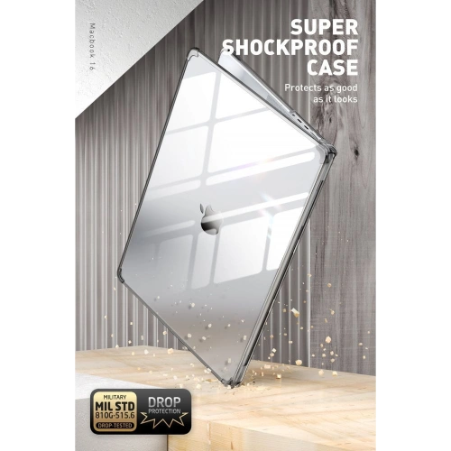 Etui Supcase Unicorn Beetle Clear Apple MacBook Pro 16 2021-2023 Black