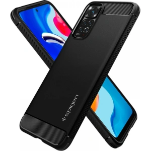Hurtownia GSM - Etui Spigen Rugged Armor Redmi Note 11/11S Matná Černá - SPN2224BLK - {ean13} - Hurt