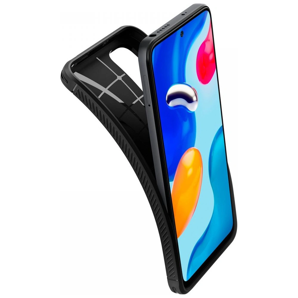 Hurtownia GSM - Etui Spigen Rugged Armor Redmi Note 11/11S Matná Černá - SPN2224BLK - {ean13} - Hurt