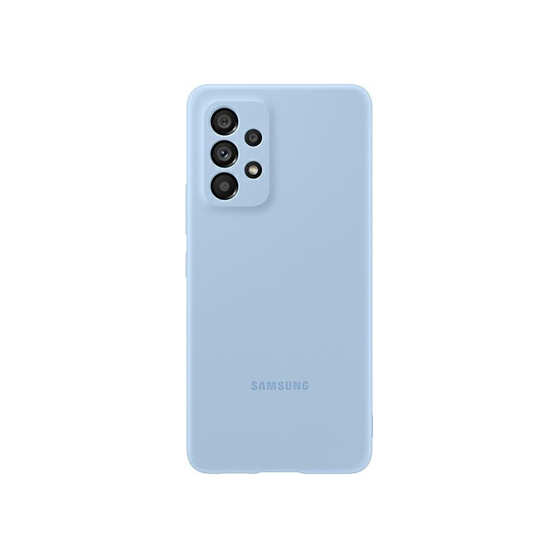 Samsung Distributor - 8806094243567 - SMG699BLU - Samsung Galaxy A53 5G EF-PA536TL arctic blue Silicone Cover - B2B homescreen