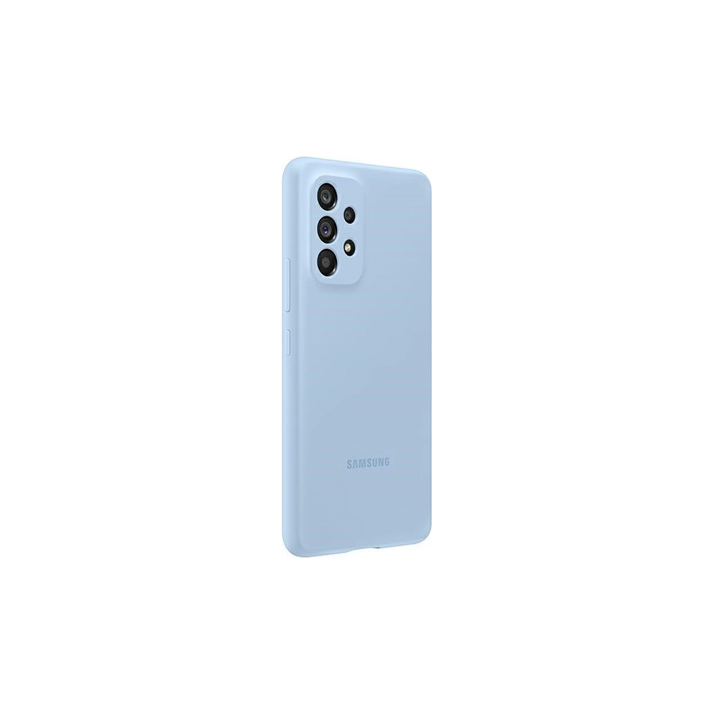 Wholesale Samsung Galaxy A53 5G EF-PA536TL arctic blue Silicone Cover - SMG699BLU - {ean13} - Hurt
