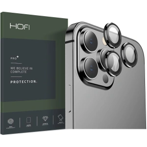 Sklo na objektiv fotoaparátu Hofi Camring Pro+ Apple iPhone 13 Pro/13 Pro Max Černá