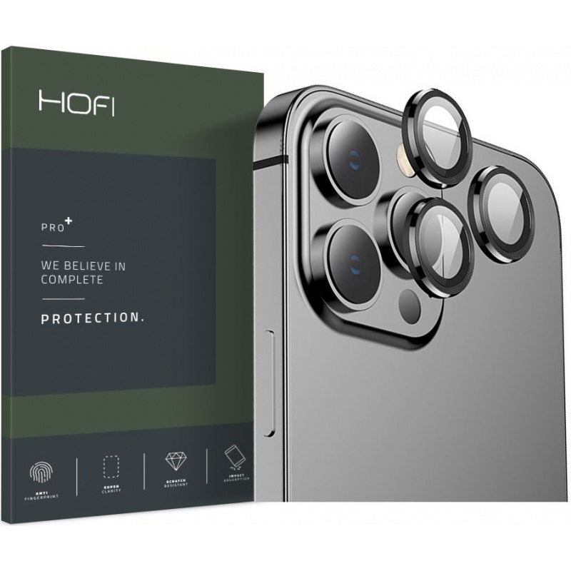 Hurtownia Hofi - 9589046921674 - HOFI219BLK - Szkło na obiektyw aparatu Hofi Camring Pro+ Apple iPhone 13 Pro/13 Pro Max Black - B2B homescreen