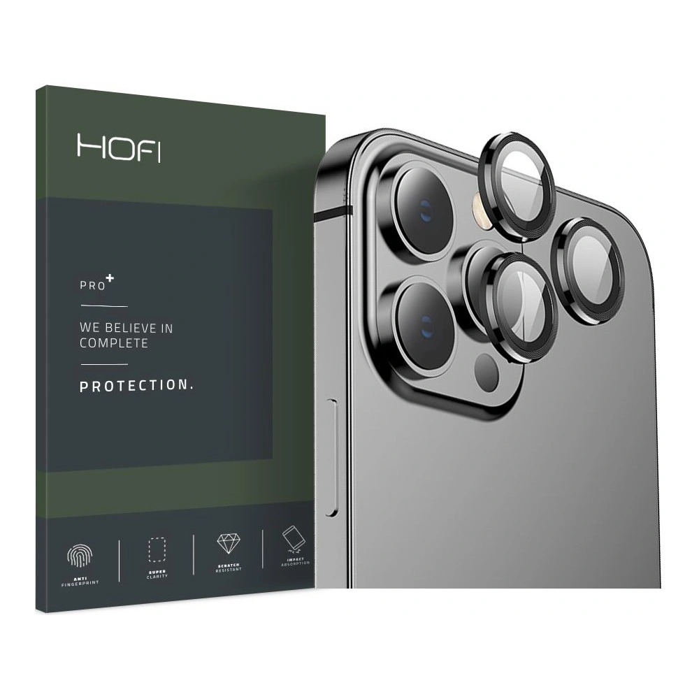 Hurtownia GSM - Szkło na obiektyw aparatu Hofi Camring Pro+ Apple iPhone 13 Pro/13 Pro Max Black - HOFI219BLK - {ean13} - Hurt