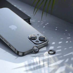 Sklo na objektiv fotoaparátu Hofi Camring Pro+ Apple iPhone 13/13 mini Black