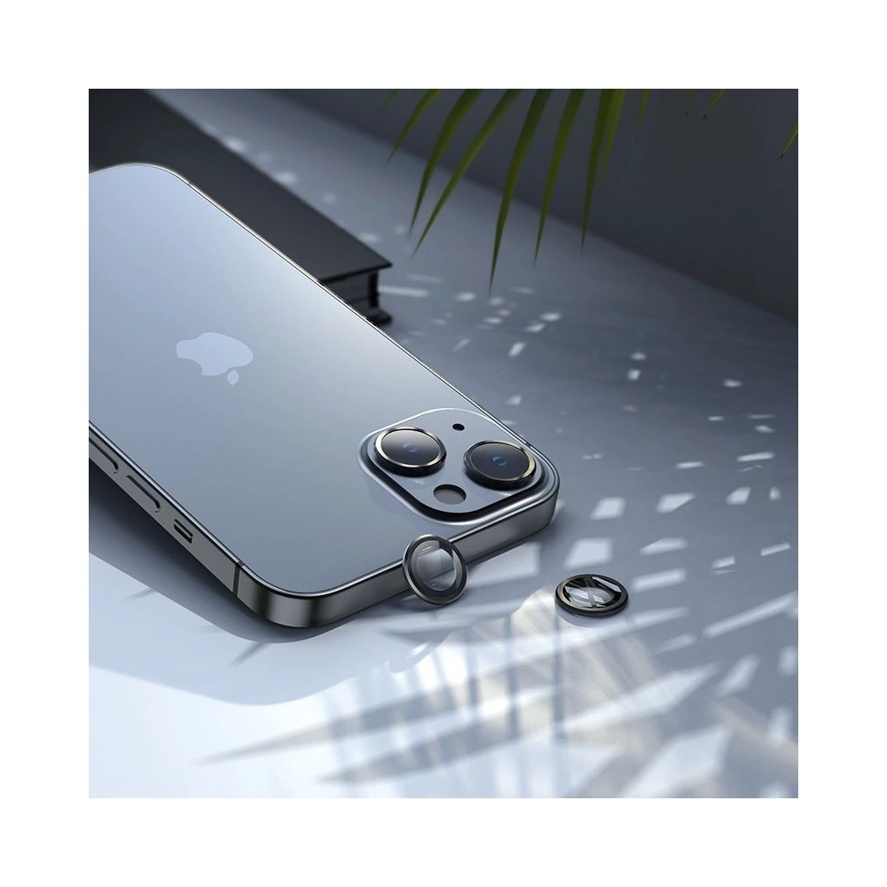 Hurtownia GSM - Sklo na objektiv fotoaparátu Hofi Camring Pro+ Apple iPhone 13/13 mini Black - HOFI220BLK - {ean13} - Hurt