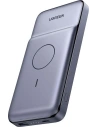 Powerbanka s indukčním nabíjením UGREEN PB195, 10000mAh, 20W+10W, USB + USB-C (stříbrná)