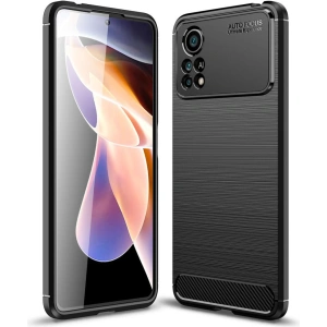 Hurtownia GSM - Case Tech-Protect TPUCarbon POCO X4 Pro 5G Schwarz - THP981BLK - {ean13} - Hurt