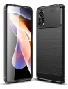 Etui Tech-Protect TPUCarbon POCO X4 Pro 5G Černá