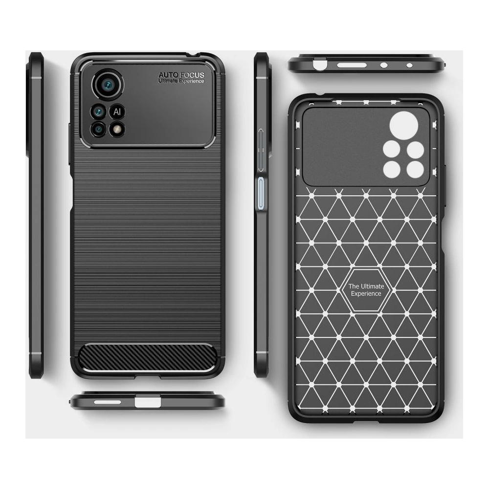 Hurtownia GSM - Etui Tech-Protect TPUCarbon POCO X4 Pro 5G Černá - THP981BLK - {ean13} - Hurt