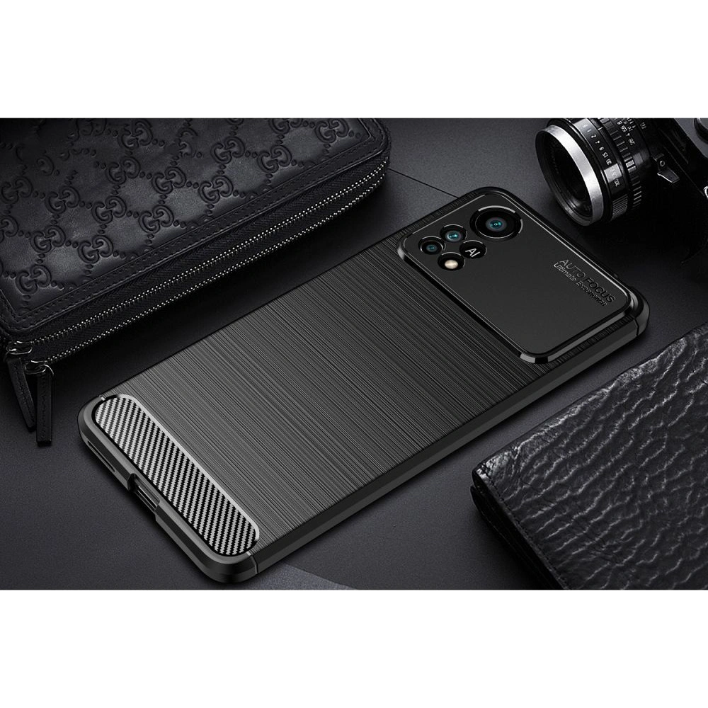 Hurtownia GSM - Etui Tech-Protect TPUCarbon POCO X4 Pro 5G Černá - THP981BLK - {ean13} - Hurt