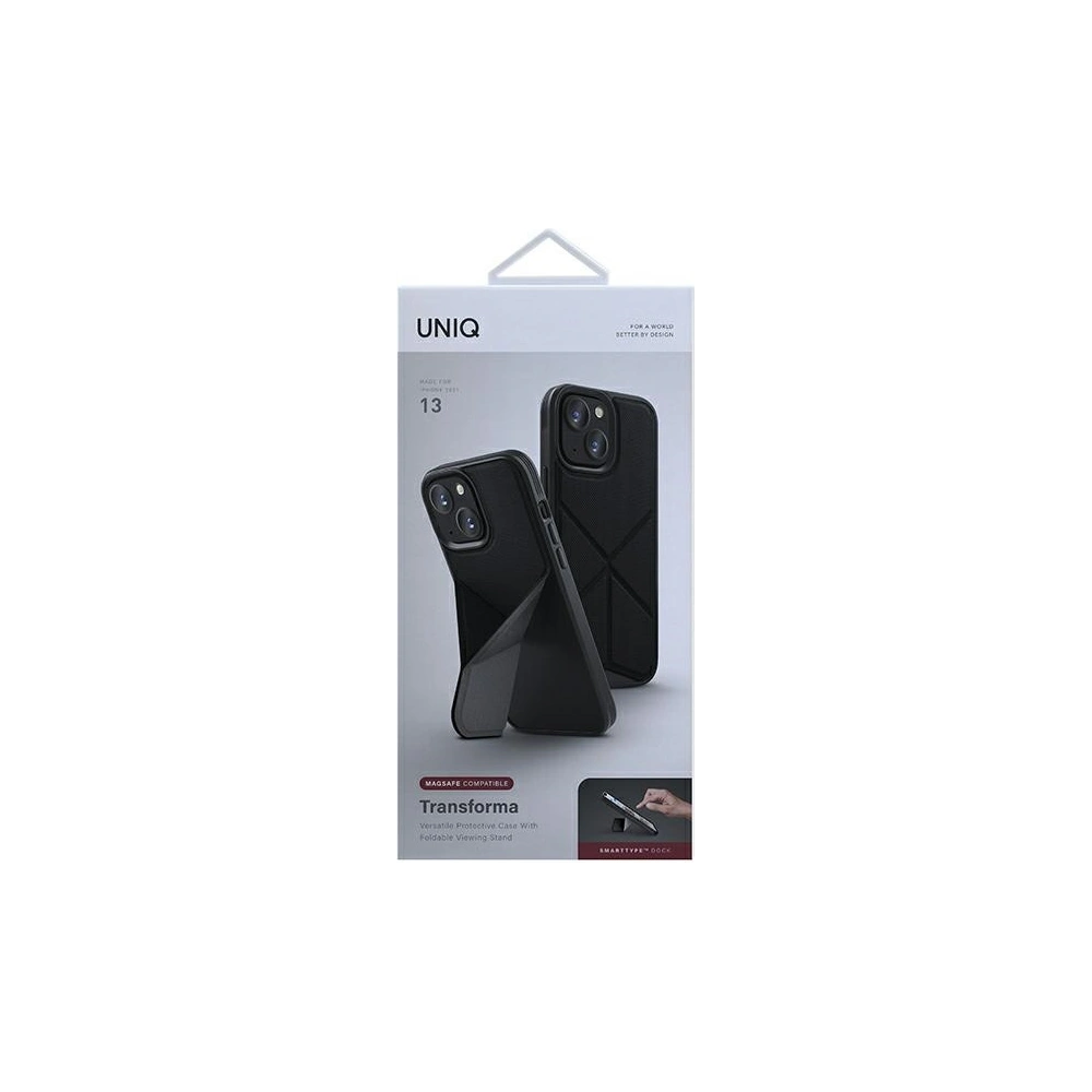 Hurtownia GSM - Etui UNIQ Transforma MagSafe Apple iPhone 13 černý/ebony black - UNIQ604BLK - {ean13} - Hurt