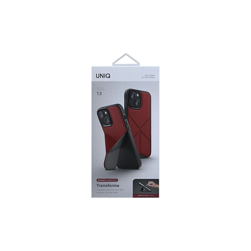 Wholesale UNIQ Transforma MagSafe Apple iPhone 13 coral red - UNIQ605RED - {ean13} - Hurt