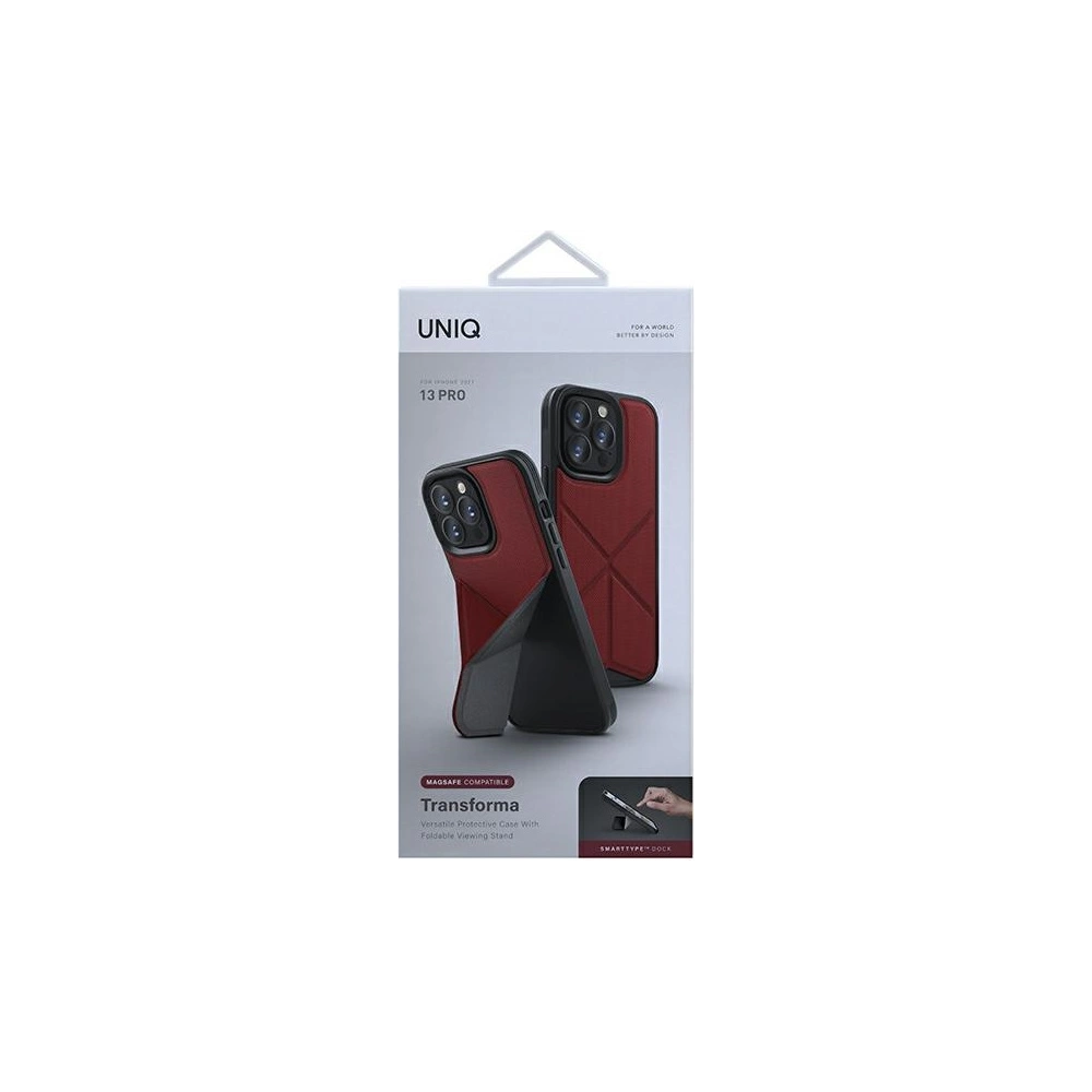 Hurtownia GSM - Etui UNIQ Transforma MagSafe Apple iPhone 13 Pro červená/coral red - UNIQ608RED - {ean13} - Hurt