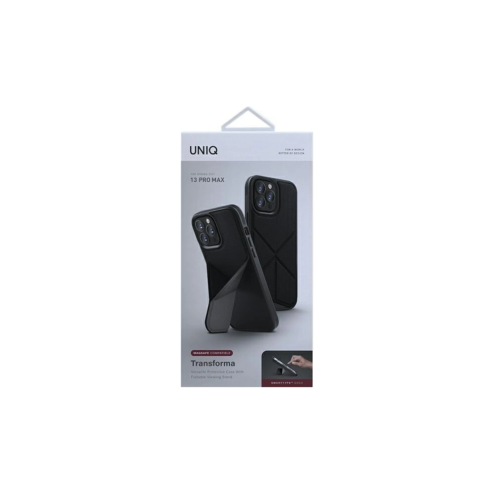 Hurtownia GSM - Etui UNIQ Transforma MagSafe Apple iPhone 13 Pro Max černý/ebony black - UNIQ610BLK - {ean13} - Hurt