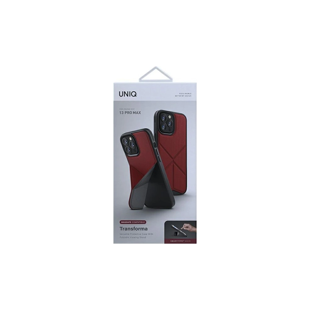Hurtownia GSM - Etui UNIQ Transforma MagSafe Apple iPhone 13 Pro Max červená/coral red - UNIQ611RED - {ean13} - Hurt