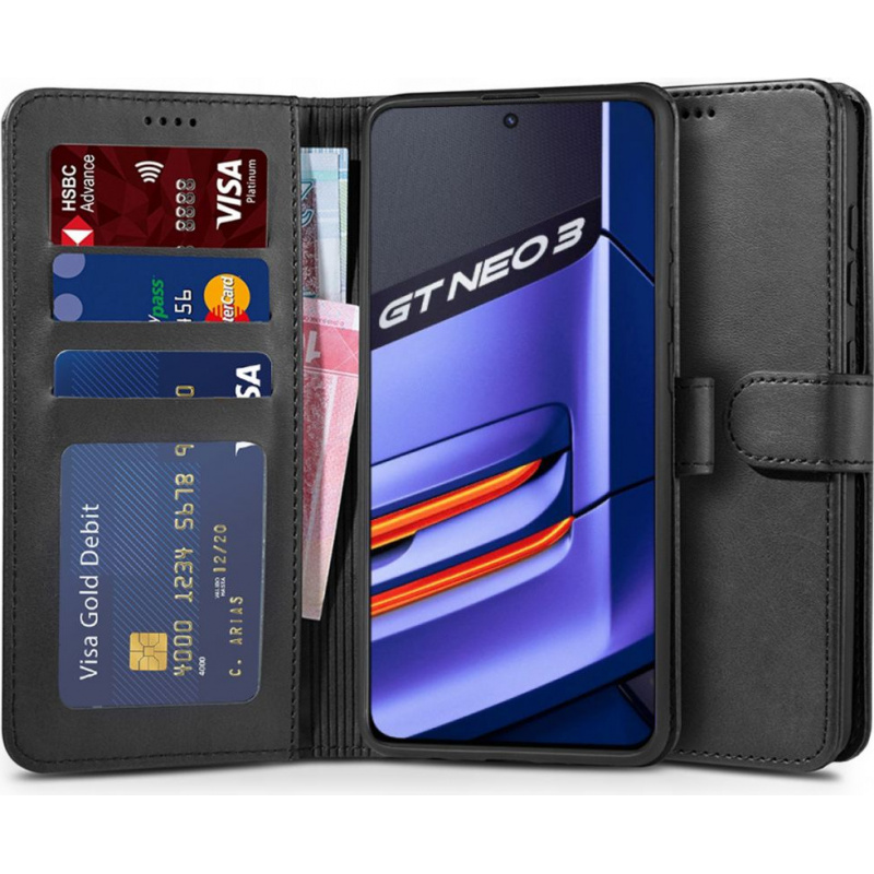 Tech-Protect Distributor - 9589046921797 - THP983BLK - Tech-Protect Wallet Realme GT Neo 3 Black - B2B homescreen