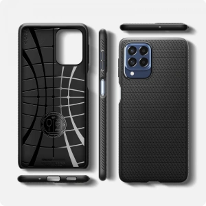 Hurtownia GSM - Case Spigen Liquid Air Samsung Galaxy M53 5G Matte Schwarz - SPN2226BLK - {ean13} - Hurt