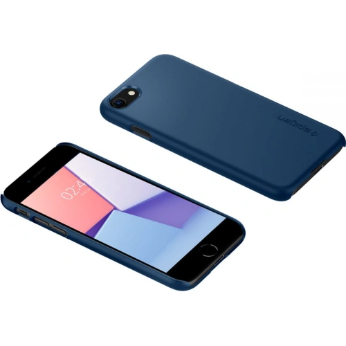 Etui Spigen Thin Fit Apple iPhone SE 2022/SE 2020/8/7 Navy Blue