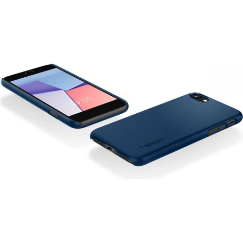Etui Spigen Thin Fit Apple iPhone SE 2022/SE 2020/8/7 Navy Blue