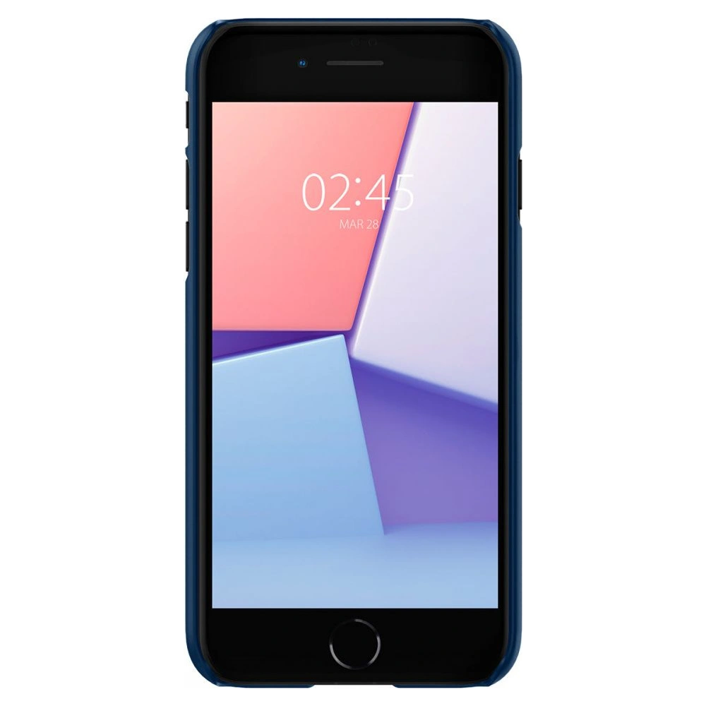 Hurtownia GSM - Etui Spigen Thin Fit Apple iPhone SE 2022/SE 2020/8/7 námořnická modř - SPN2227BLU - {ean13} - Hurt