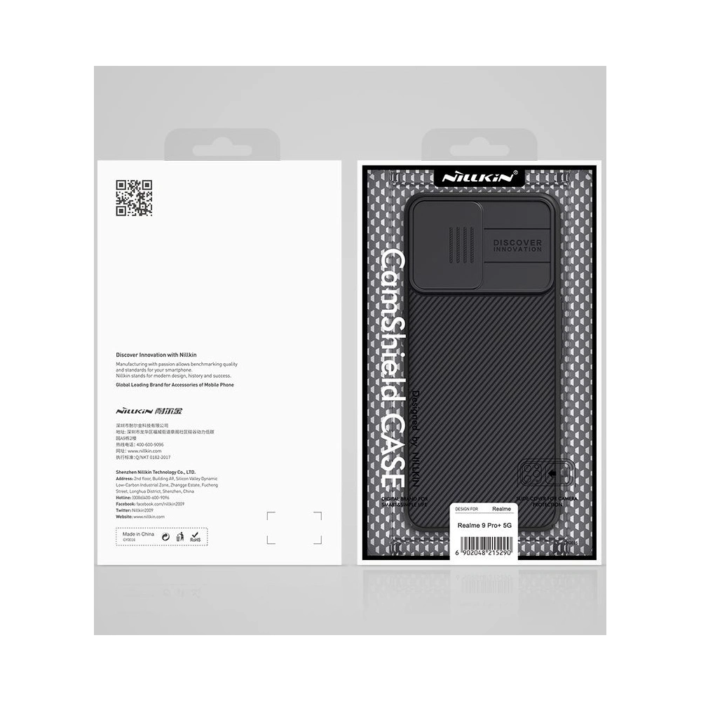 Hurtownia GSM - Etui Nillkin Camshield Realme 9 LTE/9 Pro+ Plus 5G Black - NLK353BLK - {ean13} - Hurt