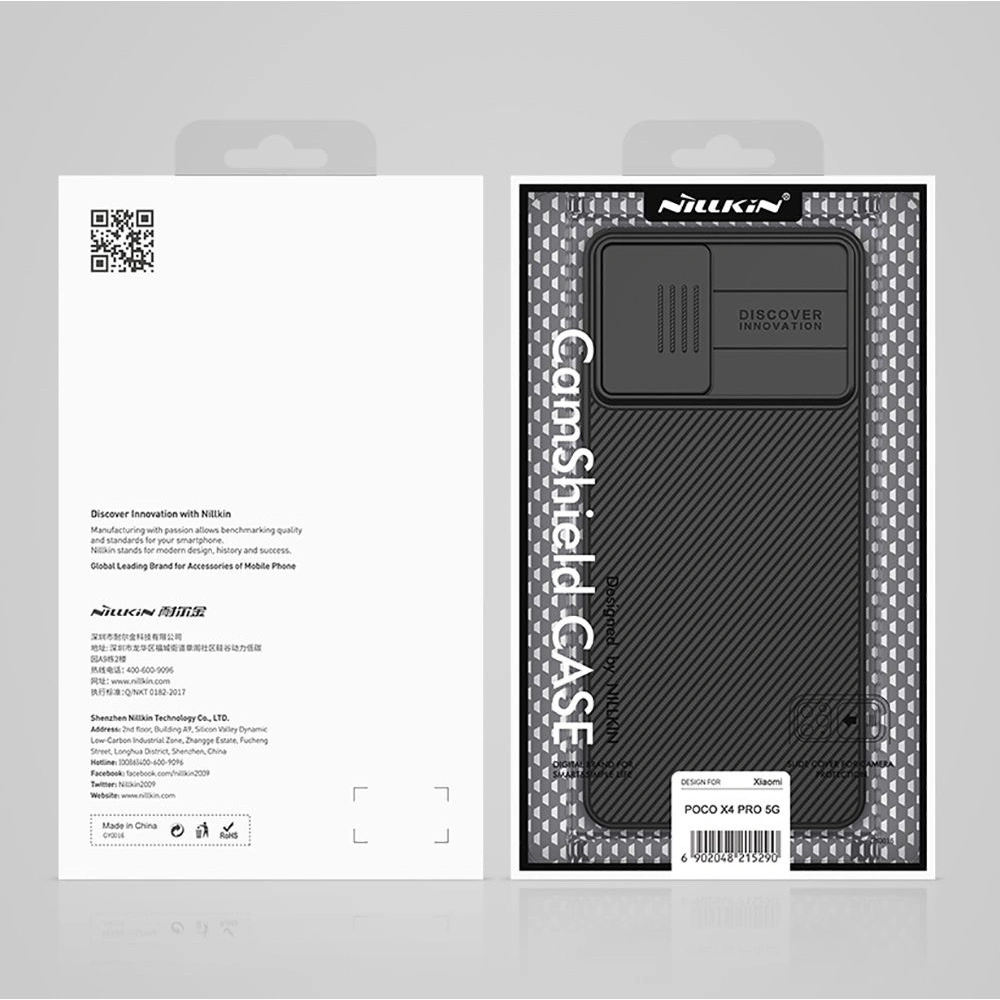 Hurtownia GSM - Etui Nillkin Camshield POCO X4 Pro 5G Black - NLK355BLK - {ean13} - Hurt