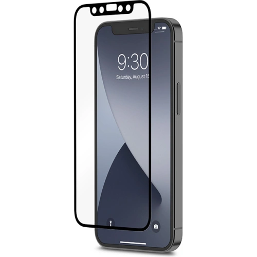 Matowa folia ochronna Moshi iVisor AG Apple iPhone 12 mini (czarna ramka)