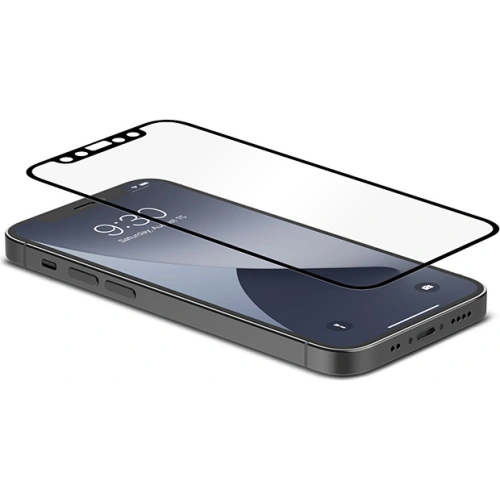 Matowa folia ochronna Moshi iVisor AG Apple iPhone 12 mini (czarna ramka)